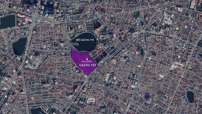 Vị trí chiến lược của Vinhomes Giảng Võ - Thông tin trực tiếp chủ đầu tư Vinhomes
